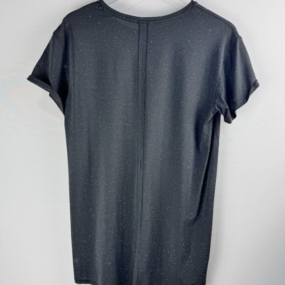 Lululemon Part Ways Tee Speckled Black / White Size 8 - Picture 12 of 15